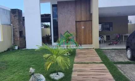 Casa 120 m², 3 Quartos, Closet, Energia Solar, Cisterna, Moveis Planejados - Cond. Porto Manguaba - Marechal Deodoro