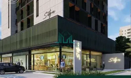 Apartamento Studio em Maceió 20m² na Praia de Jatiúca - Alagoas