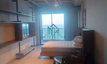 RITZ BARRA DE SÃO MIGUEL - Apartamento Studio a Beira-Mar, Mobiliado de alto padrão à venda na paradisíaca praia de Barra de São Miguel/AL