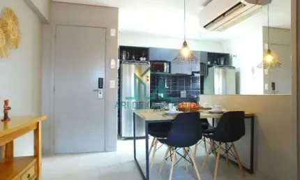 Apartamento Studio no Time, com 32m² e MobiliadO, Pertinho da Praia de Ponta Verde - Maceió Alagoas