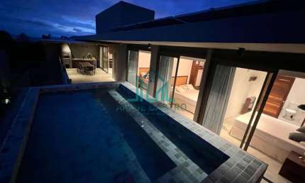 Apartamento Cobertura 3 Suítes, com Piscina, Mobiliada, 166m² e Varanda Gourmet - Rota Ecológica dos Milagres - Alagoas