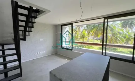Apartamento com 83,81m² com Rooftop com Piscina na Praia do Riacho São Miguel dos Milagres - Alagoas