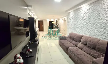 Apartamento Nascente, 144m², 4 Quartos com Vista Mar em Andar Alto na Praia Ponta Verde - Maceió Alagoas