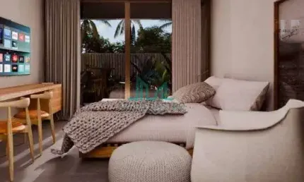 Mahi Patacho - Apartamento Studio com varanda à venda na Praia do Patacho, Rota Ecológica dos Milagres - Alagoas