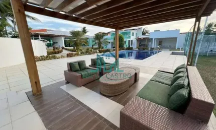 Casa em Condomínio Térrea com 3 Suítes com 400m², Piscina, no Jardim Petrópolis - Maceió Alagoas