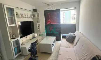 Apartamento Mobiliado com 3 quartos com 88m², Dependência na Ponta Verde - Maceió Alagoas