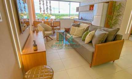 Apartamento Terraços da Barra - 2 Quartos 63m²,  Barra de são Miguel - Alagoas