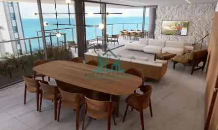 Ed Grand Yacht - Apartamentos com 4 Suítes na 1ª Quadra da Praia de Ponta Verde - Maceió Alagoas