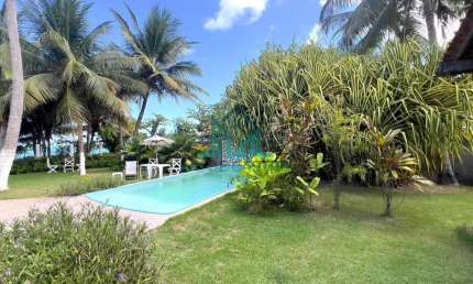 Pousada à beira mar na Praia do Riacho em São Miguel dos Milagres,terreno Pé na areia com 2.400², - Alagoas