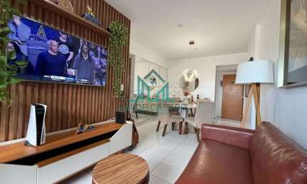 Apartamento na Gruta de Lourdes, 3 quartos, 66m², com Varanda em Andar Alto  - Maceió Alagoas