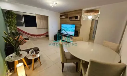 Apartamento Reformado Nascente de 3 Quartos com 85m² na Praia da Jatiuca - Maceió Alagoas
