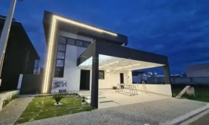 Linda Casa INTELIGENTE no condomínio Reserva Aruanã | 3 Dormitórios