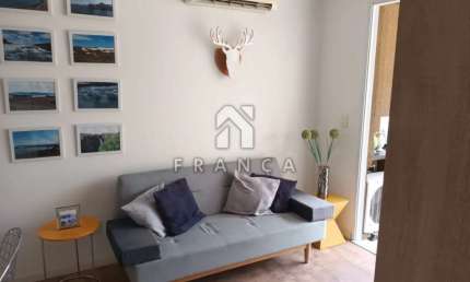 LOCAÇÃO- APARTAMENTO NO EDIFÍCIO IMOTION, 01 DORMITÓRIO , TODO  MOBILIADO