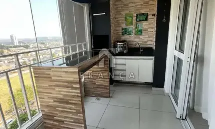 Apartamento com 3 quartos para alugar no Loteamento Villa Branca, Jacareí 