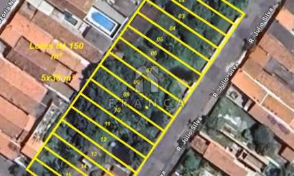Lotes  a partir de 150 m² no Bairro Cidade Salvador, em Jacareí - Ótima Localização!