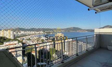 Cobertura 3 quartos com suíte e vista Mar no Ingá Niterói RJ