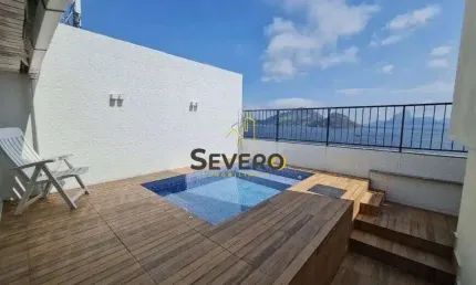 Cobertura de 3 quartos com 2 vagas de Frente para o Mar -Praia de Icaraí