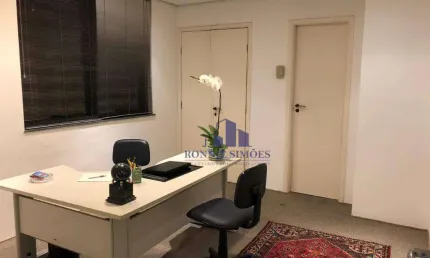 SALA COMERCIAL À VENDA NA VILA NOVA CONCEIÇÃO, 60 M², ED. GEORGETOWN, R. DR. GUILHERME BANNITZ, 126, 2 SALAS, 2 BANHEIROS, 1 VAGA, SP