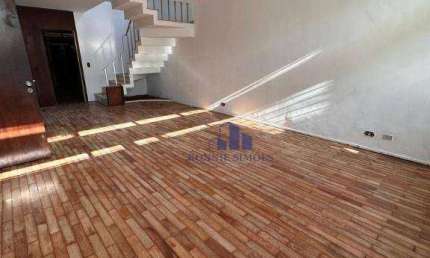 Sobrado À Venda Em Moema, 4 Dormitórios, 1 Suíte com closet, 3 Salas, 5 Banheiros, 3 vagas, Terraço, 170 m²,  São Paulo.