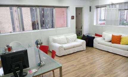SALA COMERCIAL À VENDA EM MOEMA, EDIFÍCIO MONTREAL, AVENIDA ROUXINOL, 1041, 1 SALA, 2 BANHEIROS, 1 VAGA, PRÓXIMO AO METRO EUCALIPTOS E SHOPPING