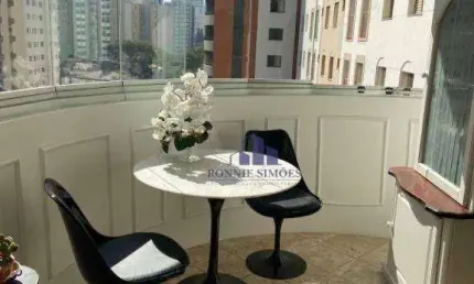 Apartamento com varanda à venda, moema, ed. golden bird, rua canário, 1007, 2 dormitórios, 1 suíte, 1 sala, 4 banheiros, 2 vagas, 117 m², são paulo