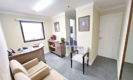 SALA COMERCIAL MOBILIADO À VENDA, 40 M², ED. TORRES DO IBIRAPUERA, AVENIDA IRAÍ, 79, 3 SALAS, 1 VAGA, PRÓXIMO AO METRÔ