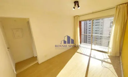 Apartamento para alugar em moema, 48 m², edifício new wave, alameda dos aicás, 392, 1 dormitório, 1 sala, 1 banheiro, 1 vaga, próximo da estação moema