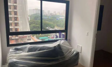 APARTAMENTO PARA ALUGAR MOBILIADO EM MOEMA, 35 M², EDIFÍCIO BOULEVARD IBIRAPUERA, 2 DORMITÓRIOS, 1 SALA, PRÓXIMO DA ESTAÇÃO DO METRÔ MOEMA