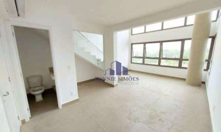 APARTAMENTO DUPLEX COM VARANDA PARA ALUGAR, MOEMA, EDIFÍCIO INDI 70, 2 DORMITÓRIOS, 2 SUÍTE, 1 SALA, 3 BANHEIROS, 1 VAGA