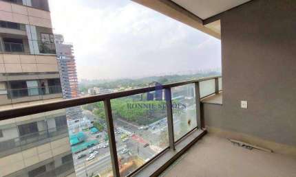 APARTAMENTO COM VARANDA PARA ALUGAR, MOEMA, EDIFÍCIO INDI 70, 1 DORMITÓRIOS, 1 SALA, 1 BANHEIROS, 1 VAGA