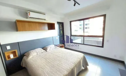 STUDIO MOBILIADO À VENDA EM PINHEIROS, 33 M²,  ED. YOU, COLLECTION ALVES GUIMARÃES, RUA ALVES GUIMARÃES  1 DORMITÓRIO, COZINHA, 1 BANHEIRO