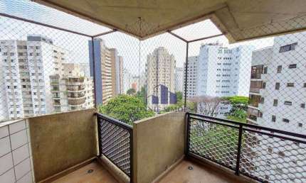 APARTAMENTO COM VARANDA PARA ALUGAR OU VENDER, 202 M², MOEMA, ED. PARK LANE, AV. CHIBARAS, 4 DORMITÓRIOS, 3 SUÍTES, 5 BANHEIROS, 3 VAGAS, FORA DE ROTA