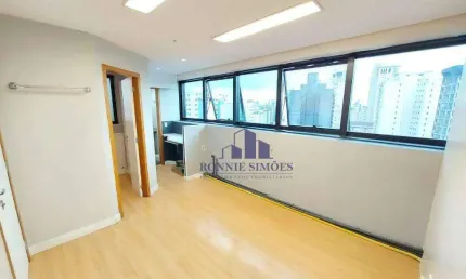 SALA COMERCIAL PARA ALUGAR E VENDER, 35 M², MOEMA, EDIFÍCIO WORK SPACE MOEMA, RUA ARAGUARI, 817, 3 SALAS, COPA, 1 BANHEIRO, 1 VAGA, SÃO PAULO