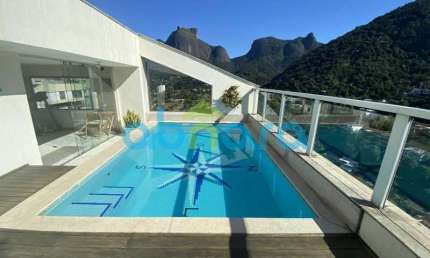 Cobertura com 5 quartos à venda na Estrada da Gávea, São Conrado, Rio de Janeiro, 440 m2 por R$ 4.498.000