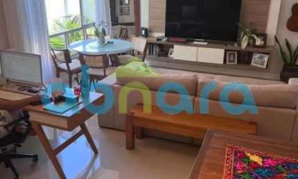 Apartamento com 3 quartos à venda na Avenida Epitácio Pessoa, Lagoa, Rio de Janeiro, 110 m2 por R$ 1.800.000