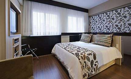 Flat mobiliado para venda 29m², 1 dormitório, R$305.000,00