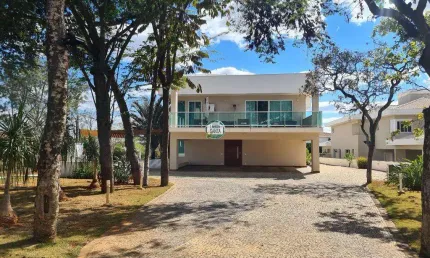 Casa com 6 dormitórios à venda, 860 m² por r$ 5.900.000,00 - condomínio bouganville - lagoa santa/mg