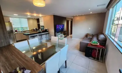 Apartamento com 3 dormitórios à venda, 87 m² por R$ 580.000,00 - Ovídeo Guerra - Lagoa Santa/MG