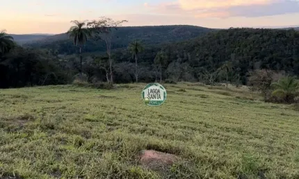 Terreno à venda, 25800 m² por r$ 775.000,00 - condomínio terras verdes - lagoa santa/mg