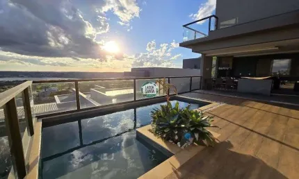 Casa com 4 dormitórios à venda, 323 m² por R$ 3.500.000,00 - Condomínio Boulevard - Lagoa Santa/MG