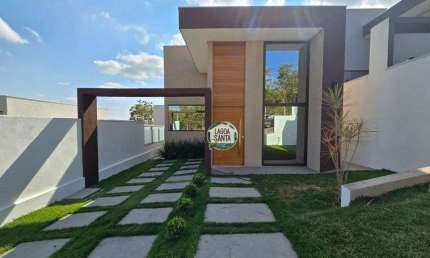 Casa com 3 dormitórios à venda, 130 m² por R$ 987.000,00 - Condomínio Trilhas Do Sol - Lagoa Santa/MG