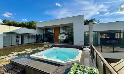 Casa com 3 dormitórios à venda, 342 m² por r$ 3.300.000,00 - condomínio quintas da lagoa - lagoa santa/mg