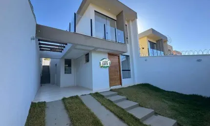 Casa com 3 dormitórios à venda, 113 m² por R$ 699.000 - Villa Paradiso - Lagoa Santa/MG