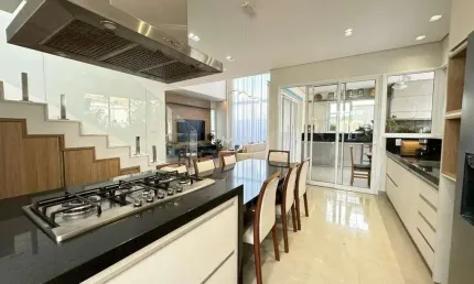 Casa em condomínio fechado com 3 quartos à venda no santa rosa, piracicaba  por r$ 1.950.000