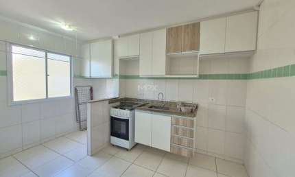 Apartamento com 2 quartos para alugar no Glebas Califórnia, Piracicaba  por R$ 1.100