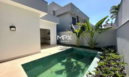 Casa em condomínio fechado com 3 quartos à venda no santa rosa, piracicaba  por r$ 1.499.000