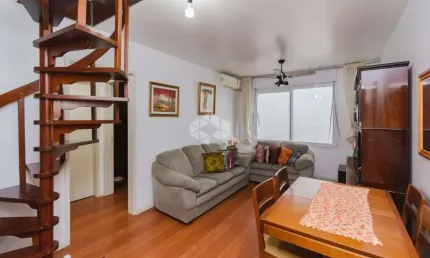 Cobertura com 2 quartos à venda na Rua Amélia Teles, 505, Petrópolis, Porto Alegre, 117 m2 por R$ 528.800