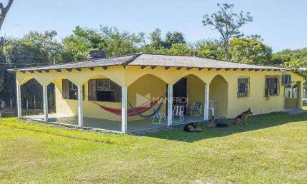 Chácara com 4 dormitórios à venda, 10000 m² por R$ 404.990,00 - Fiuza - Viamão/RS