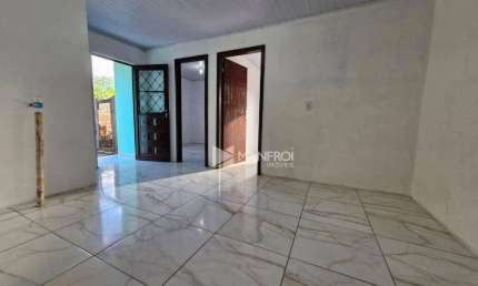Casa com 2 dormitórios para alugar por R$ 816,00/mês - Maria Regina - Alvorada/RS