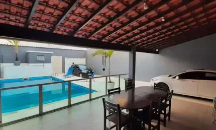 Casa para Venda em Itanhaém, Jardim Jequitibá, 5 dormitórios, 2 suítes, 4 banheiros, 10 vagas